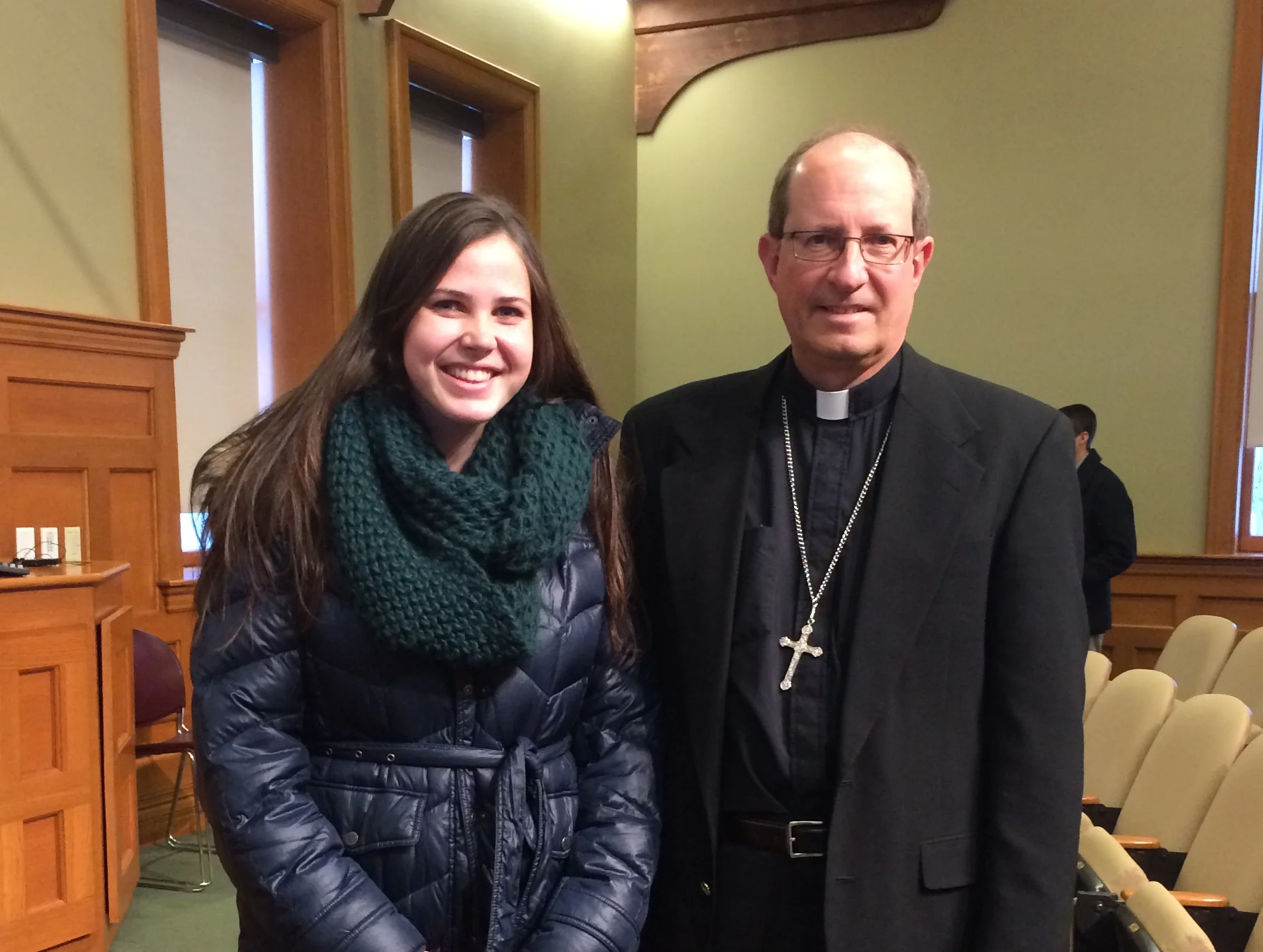 A Catholic Bishop Comes to Hope College