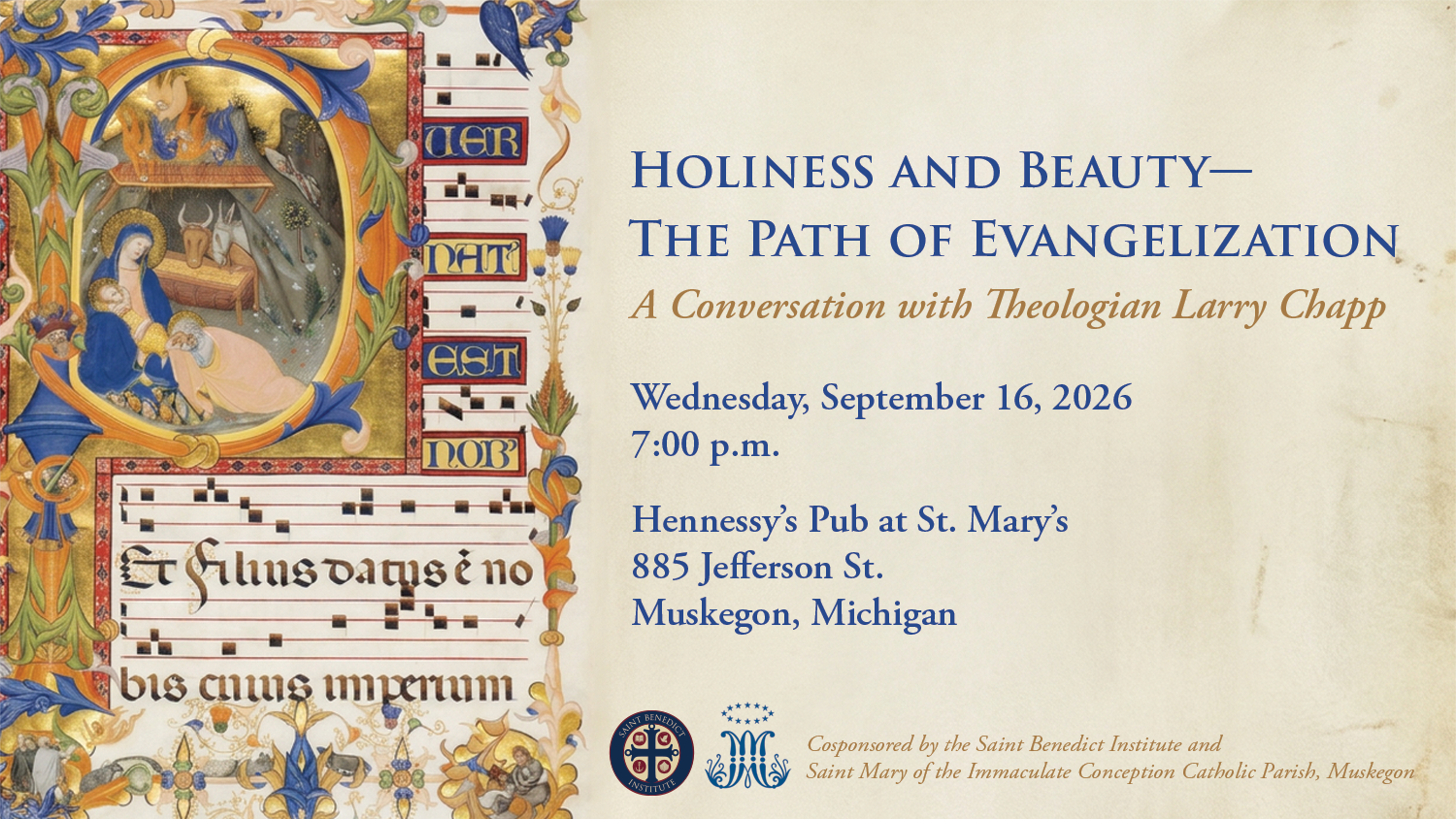 Holiness and Beauty—The Path of Evangelization: A Conversation with Theologian Larry Chapp