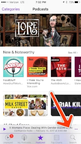 Tap "Search" at the bottom right