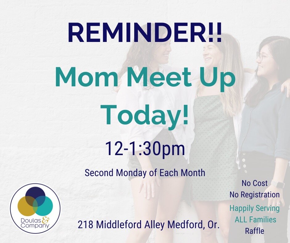 See you at the Mom Meet Up Today! 

Enter the Raffle for a gift card to our neighbors Solid Ground Coffee + Tea!