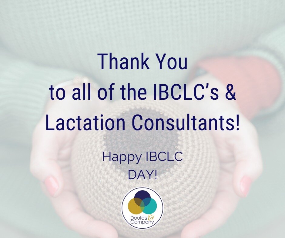 Happy International Board Certified Lactation Consultant Day! 

We send a HUGE Thank You out to our local  IBCLC's and Lactation Consultants for the support and guidance you give to our community and the to IBCLC's and LC'c around the world!

We appr