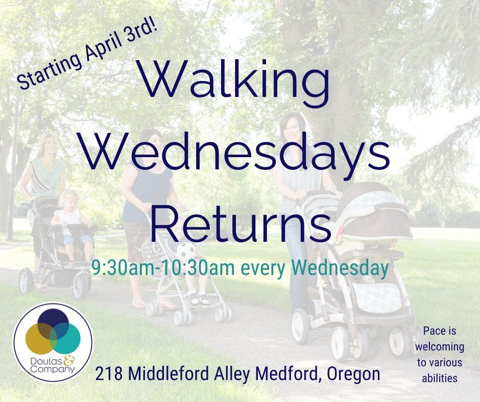 It's more fun to exercise with a friend! 

Mark your calendars- Walking Wednesdays Returns April 3rd 9:30-10:30am.

Join us Weekly for a 45 minute walk around downtown and Pear blossom Park. 
Children always welcome. 
Bring your friends or come and m