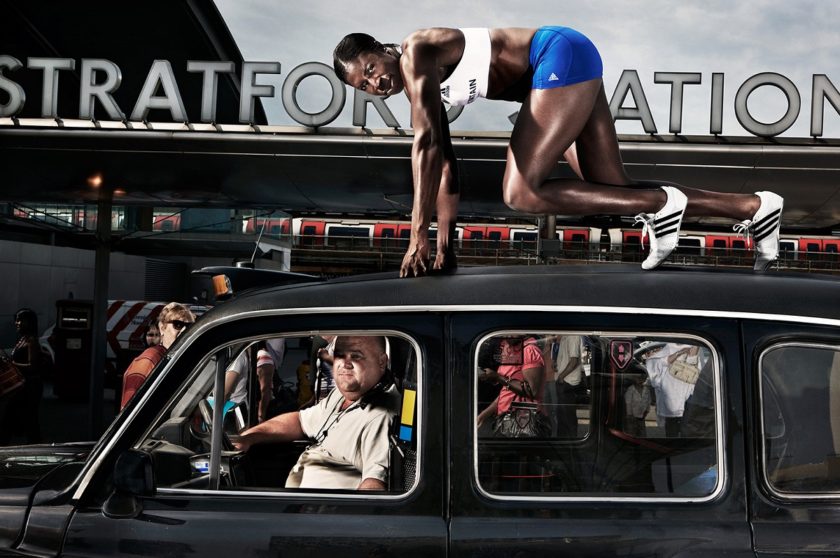 Christine Ohuruogu , Photographed for Adidas. Britain United. © Jude Edginton / INSTITUTE