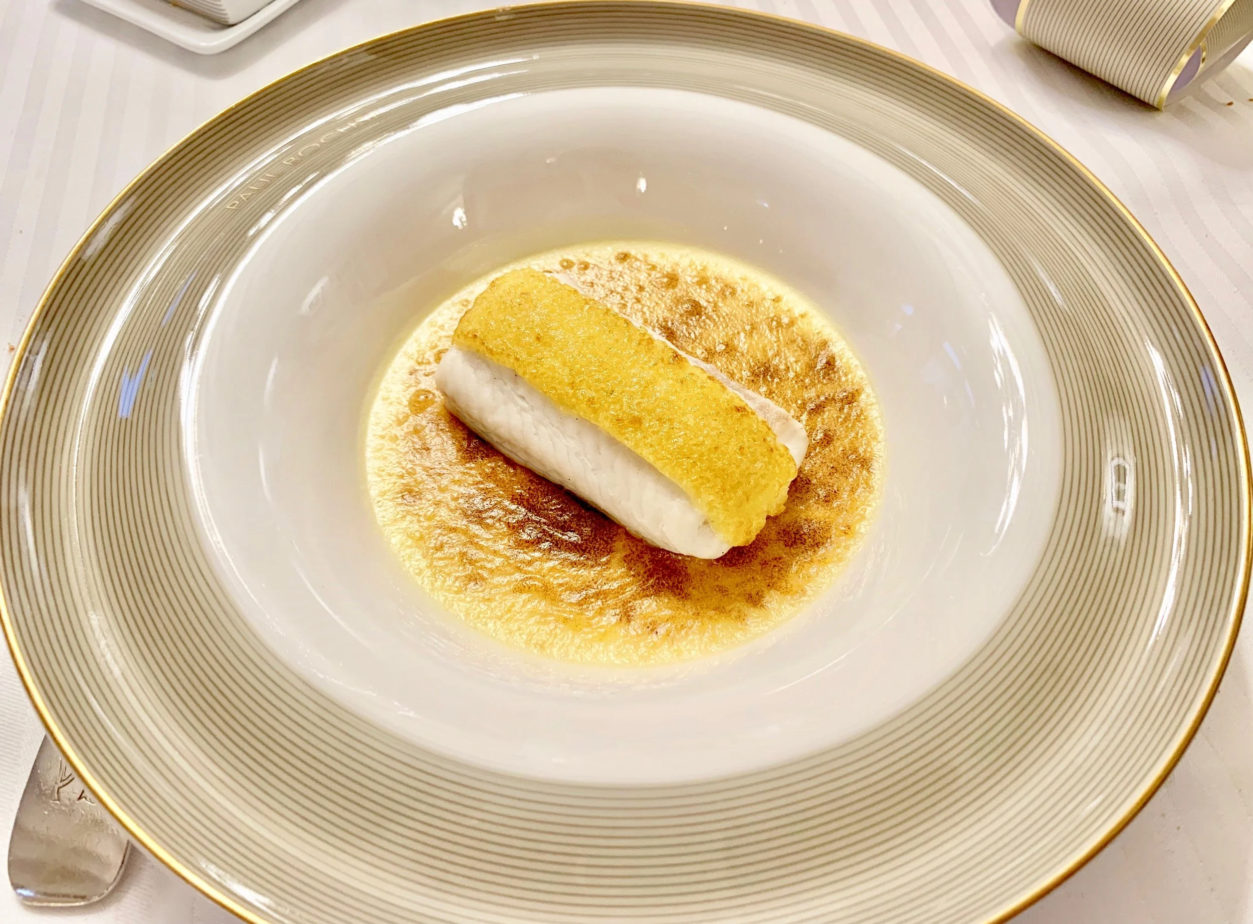Filet of sole from the Normandy coast in citrus fruit ‘viennoise’
