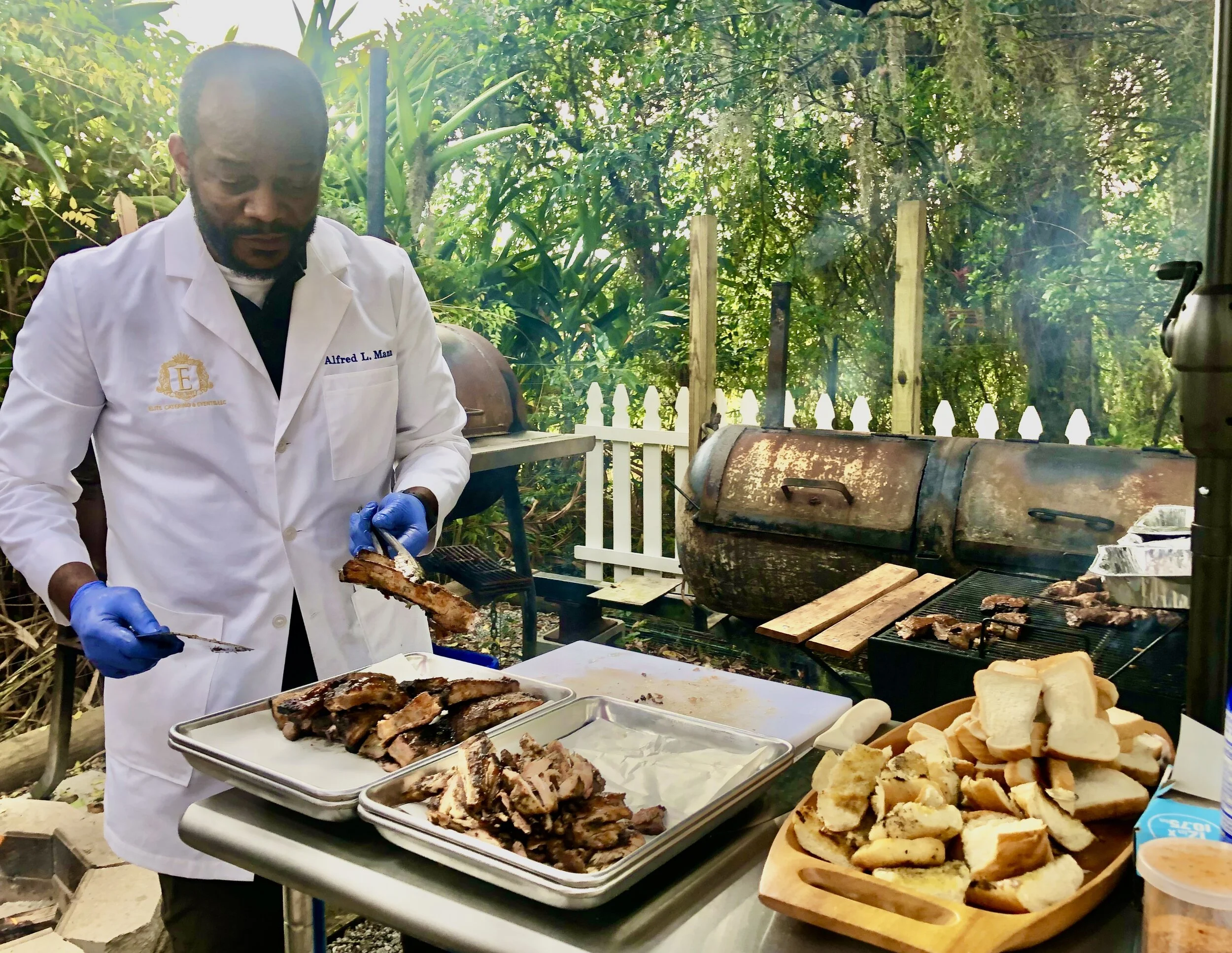 Chef Alfred Mann of Munchies Live BBQ