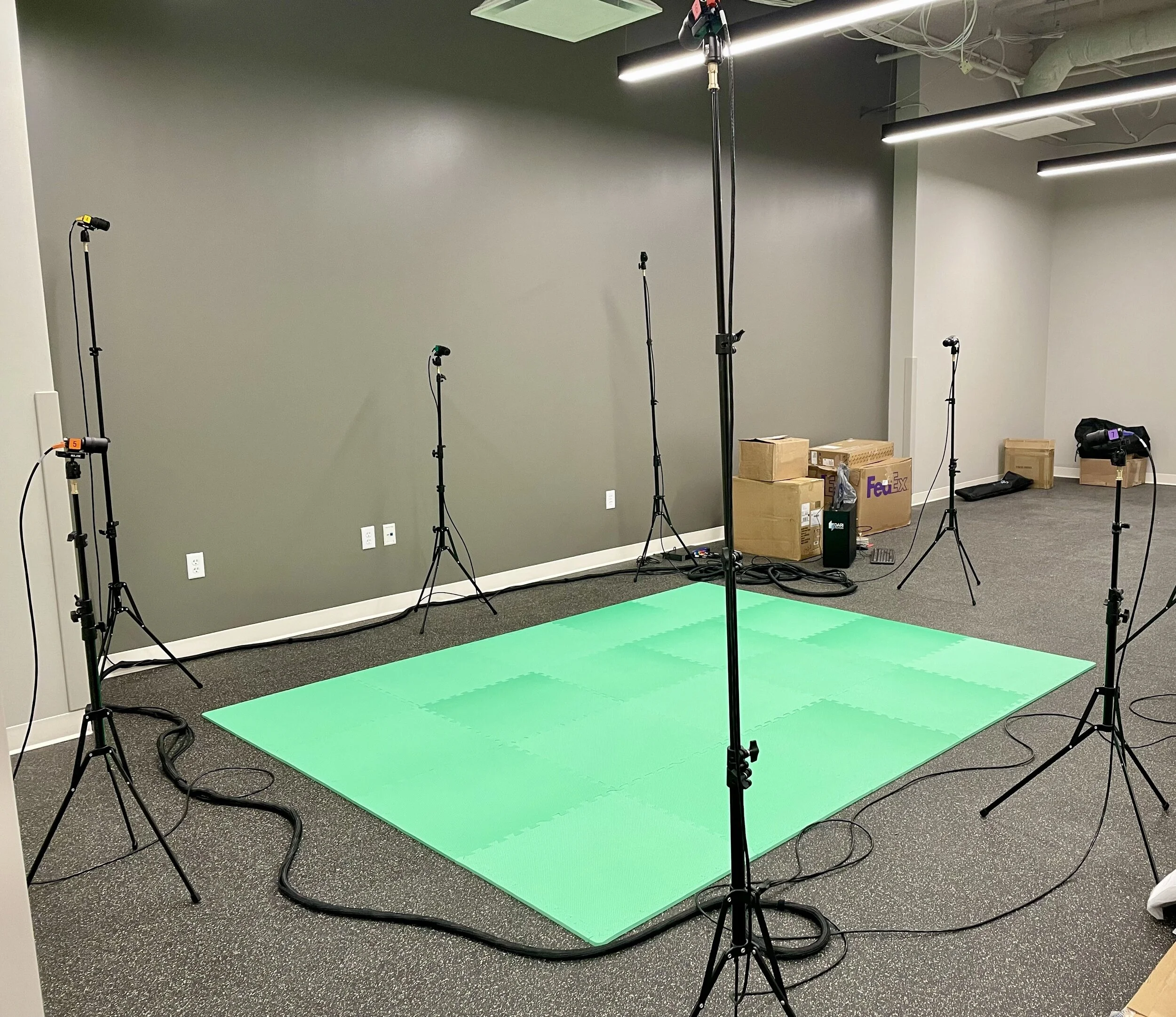 This may look rudimentary, but it’s actually a high-tech system for examining your entire body and how it moves.