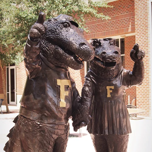 Albert & Alberta at Emerson Alumni Hall - courtesy Visit Gainesville