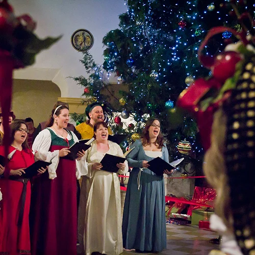 Holiday Tree Lighting & Carollers at the Thomas Center, courtesy Sean Plemmons