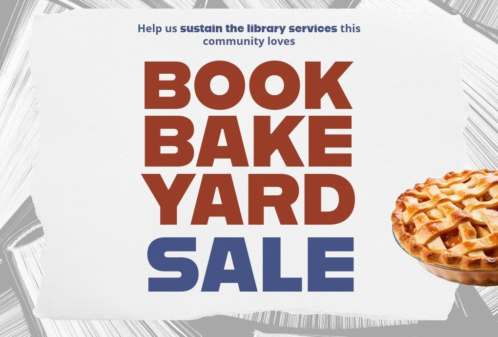 Book/Bake/Yard Sale at the Old Village St. Library
