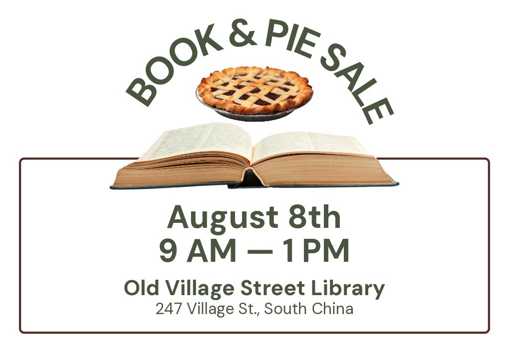 Book &amp; Pie Sale