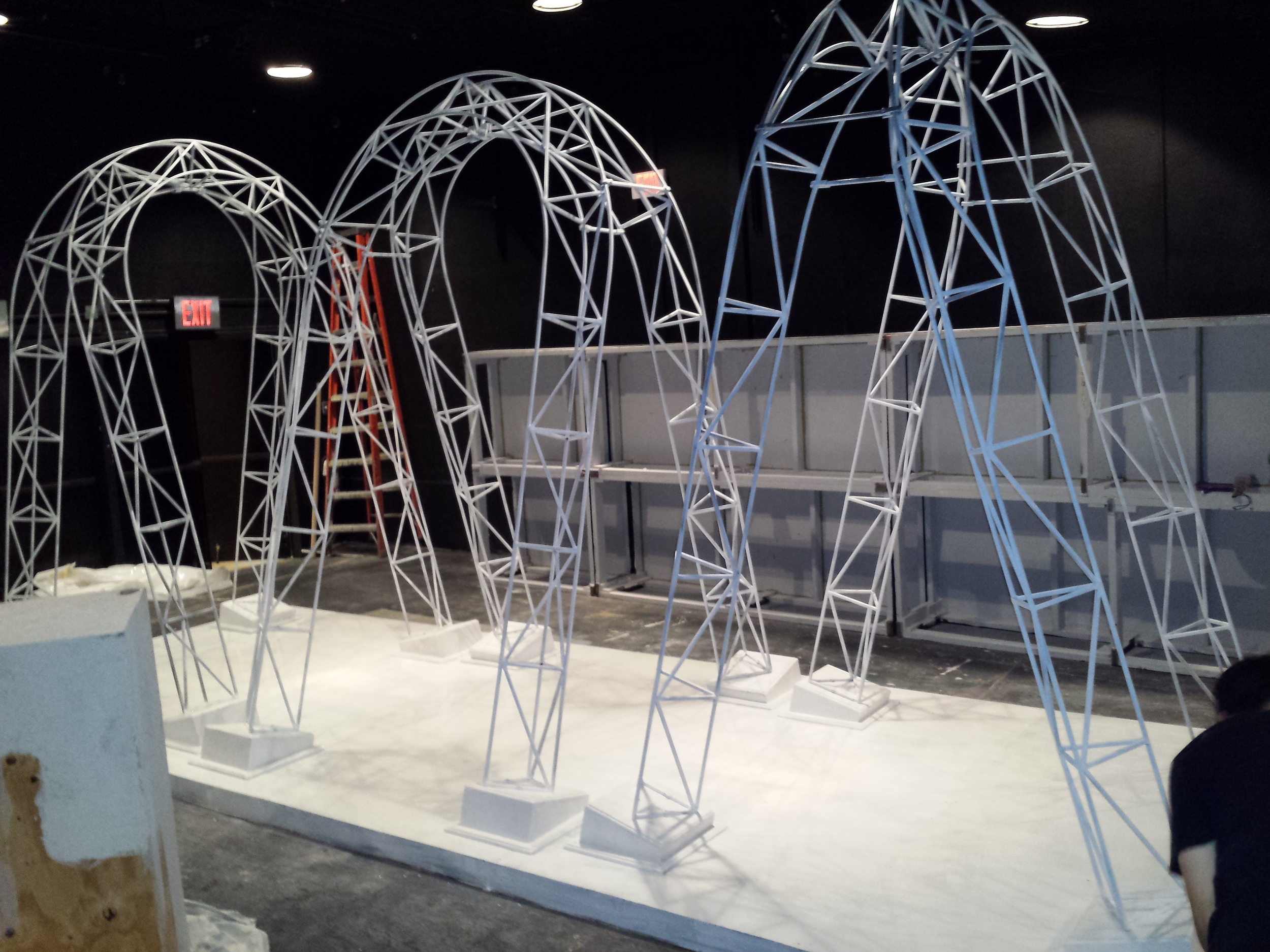 Steel arches
