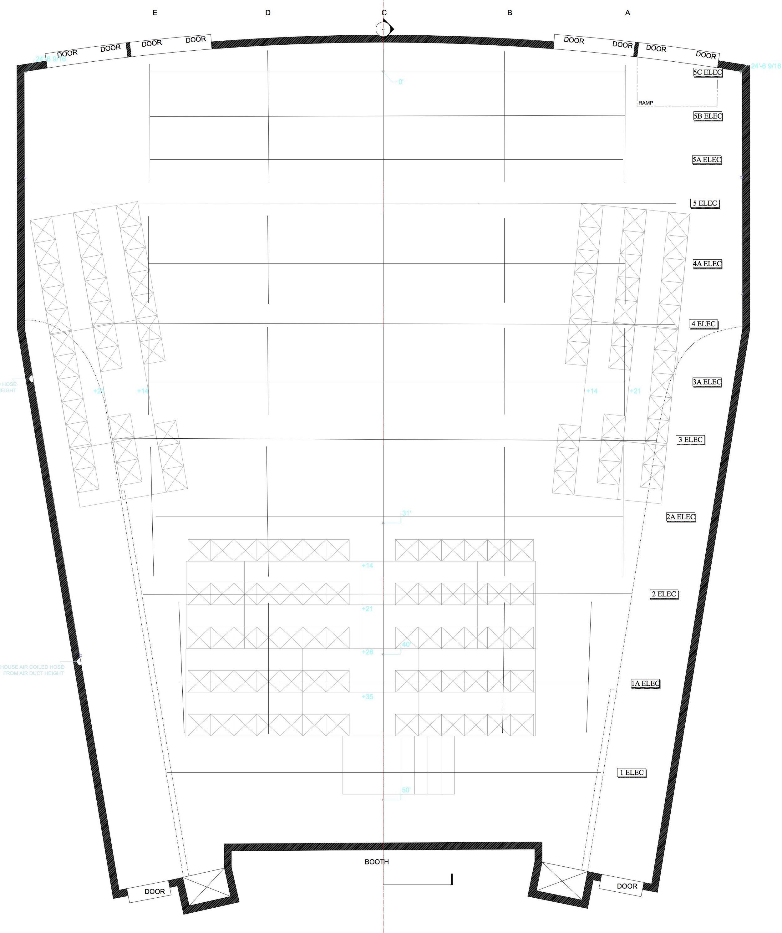 New Workshop Theater ground plan and lighting template