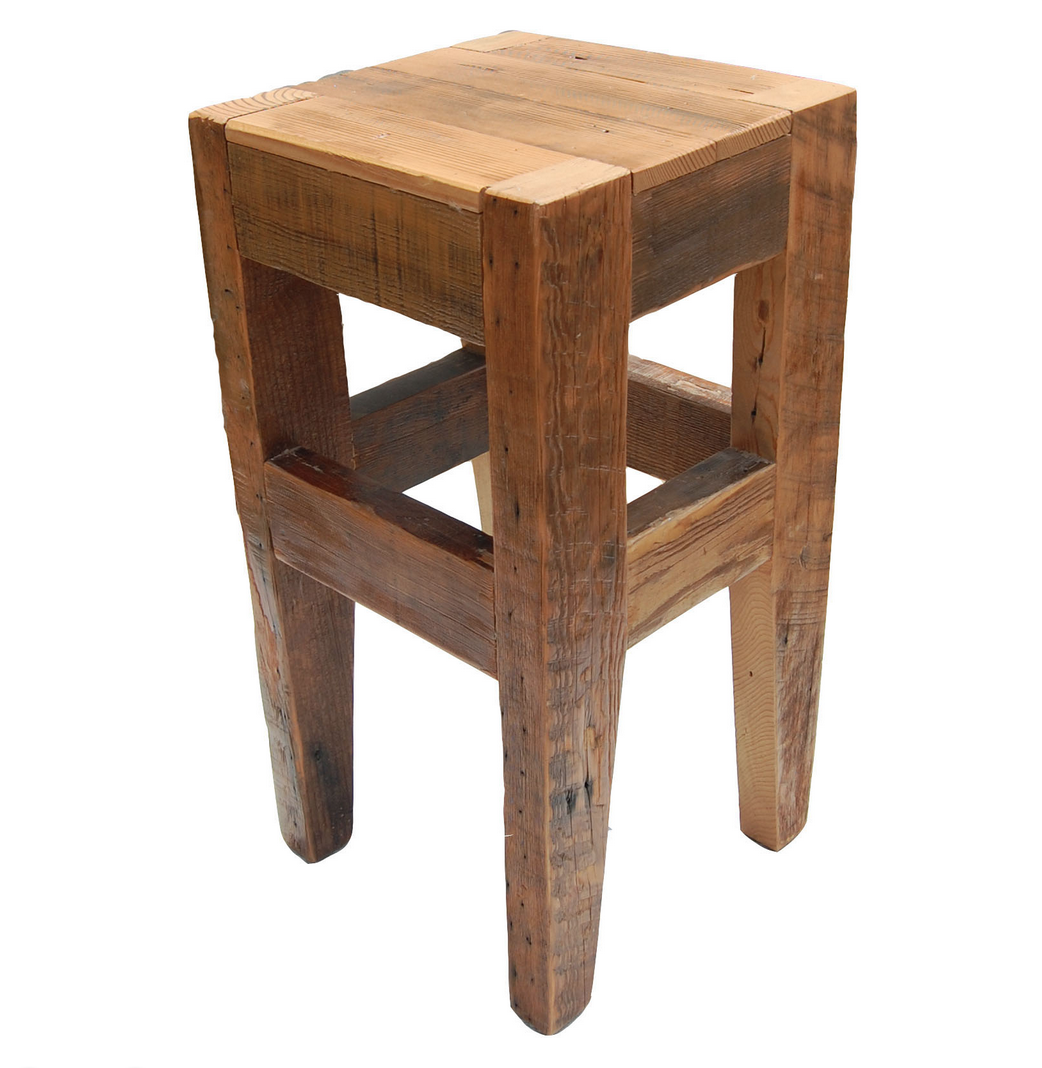Reclaimed Douglas Fir Stools-side.png