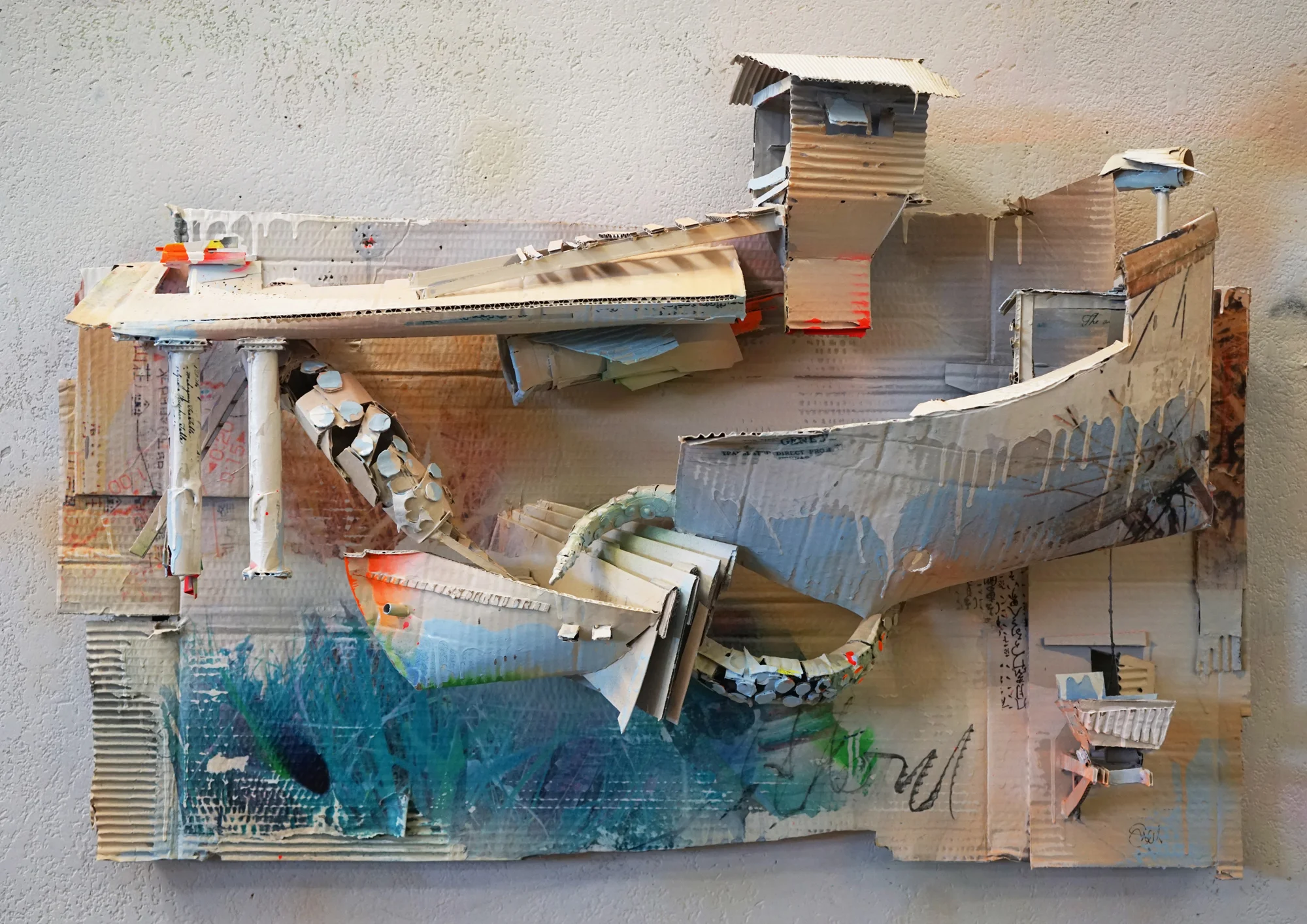 "The Mine" 29 x 43, 2017