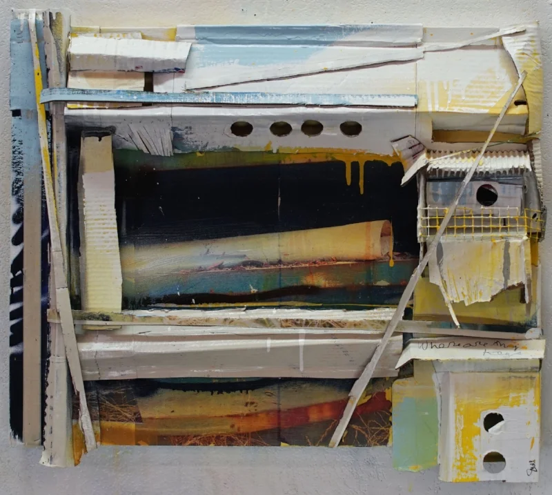 "Where are my keys", 26 x 31, 2018