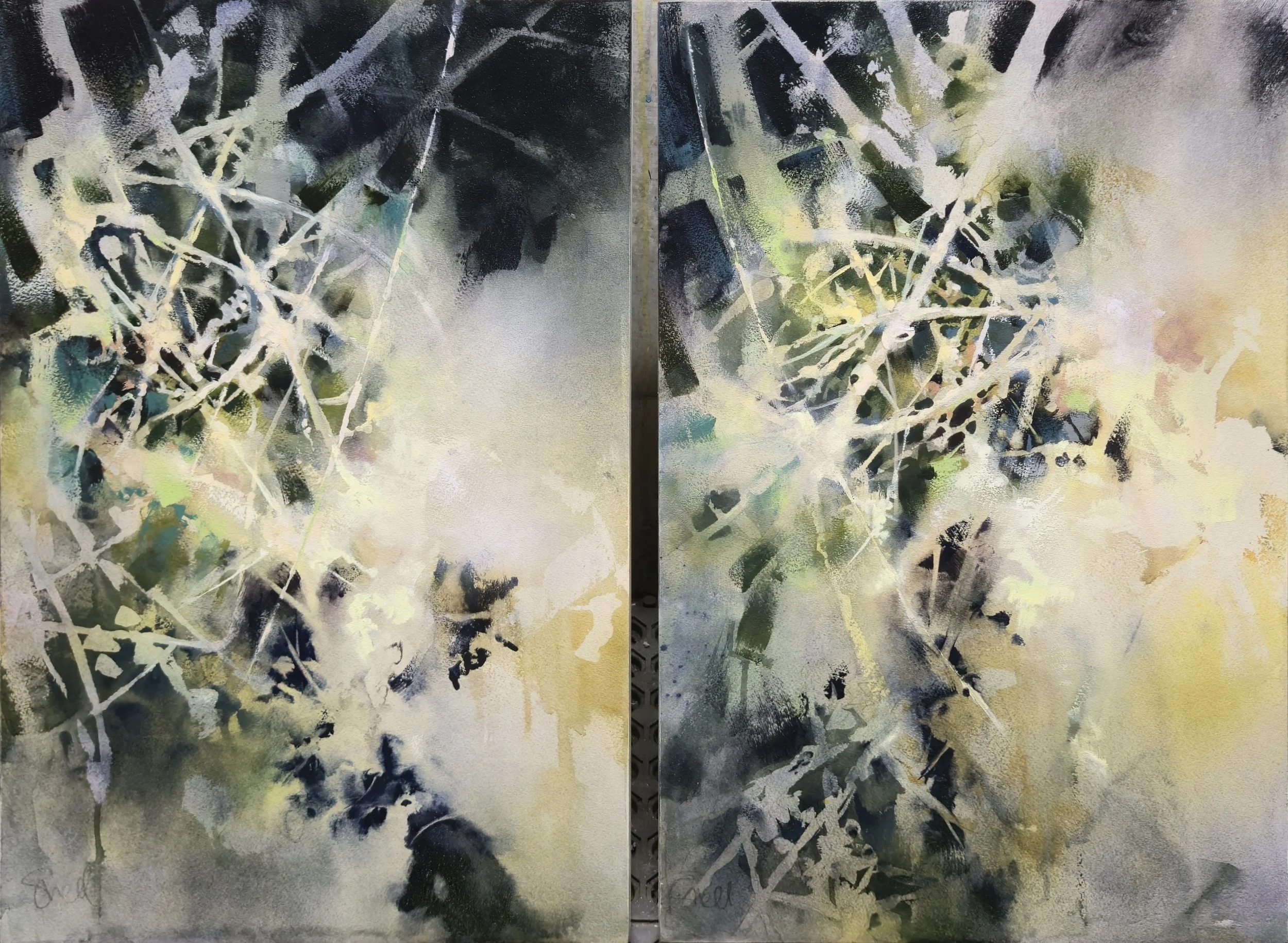 Untitled diptych