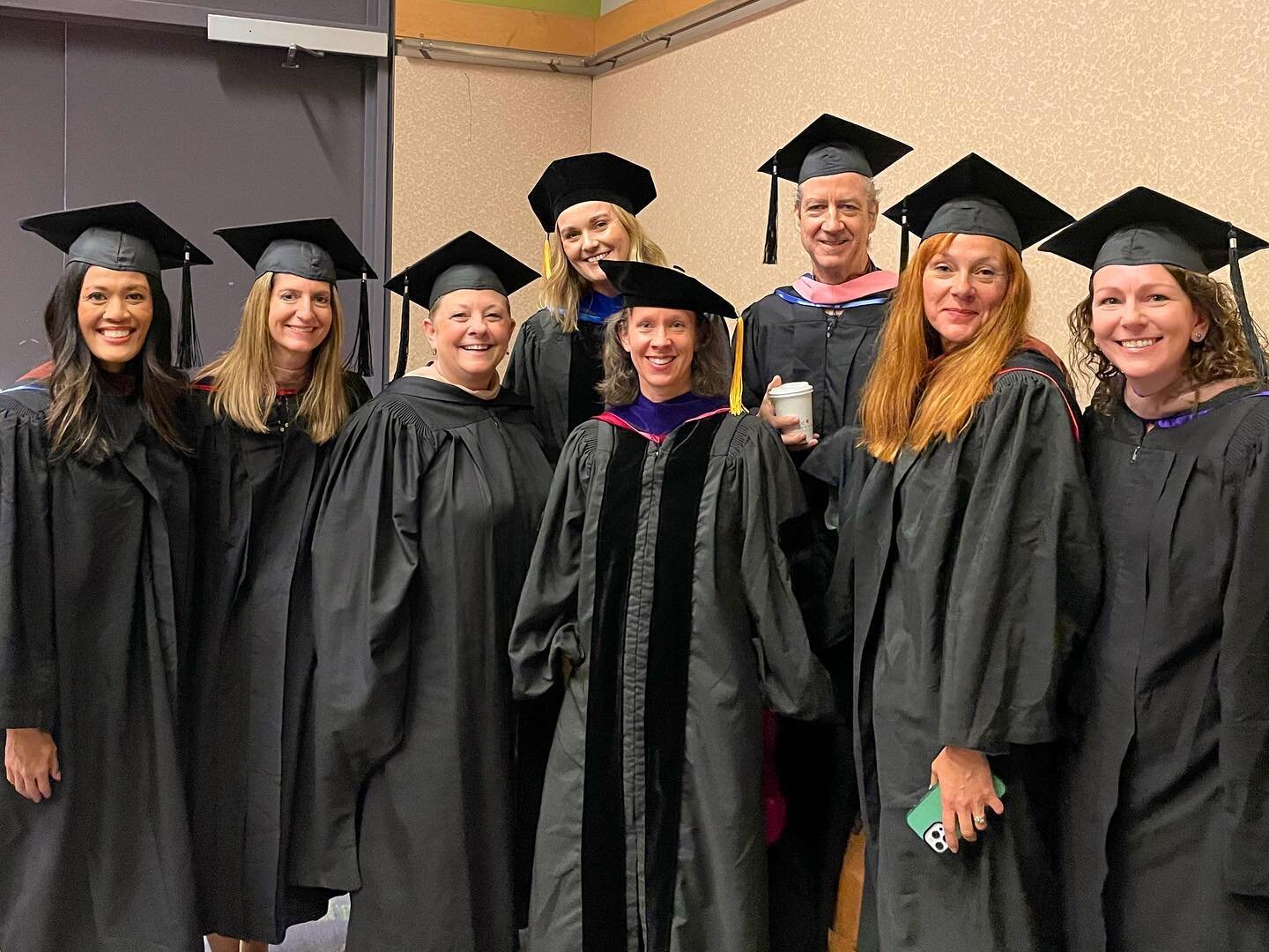 Honored. Humbled. Hopeful. So Grateful! There are not enough words to describe how I felt this weekend at my very first @columbiachi graduation ceremony! I completed my first full year of teaching and got to walk with these incredibly smart and talen