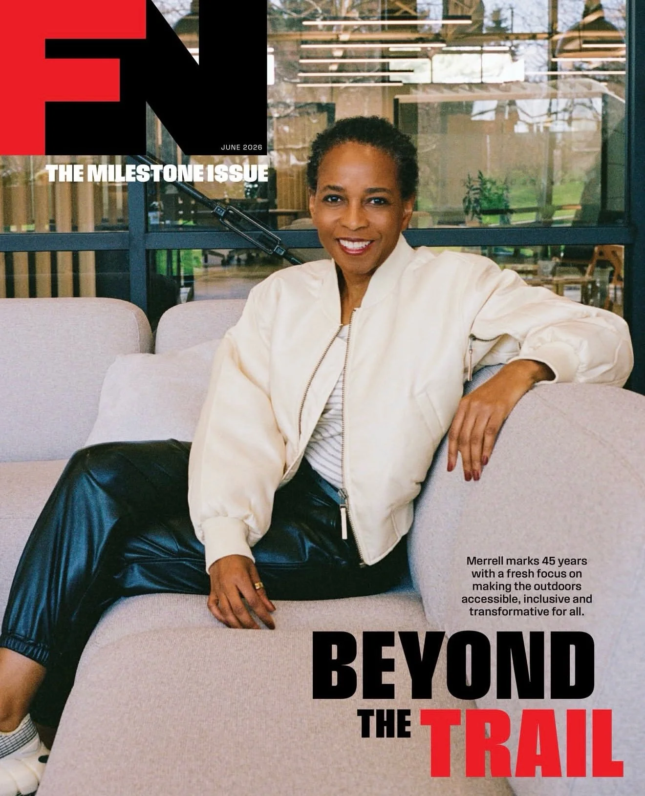 Front cover moment. ✨

Thrilled to see my client, Janice Tennant, Global Brand President of @merrell, on the front cover of June&rsquo;s @footwearnews Milestone Issue. A remarkable leader, visionary, and force in the industry that continues to shape 