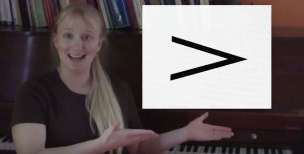 AllMissMusic defines Accent sign