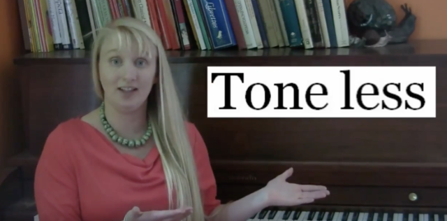 AllMissMusic defines Tone less