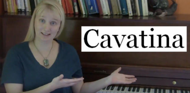 AllMissMusic defines Cavatina
