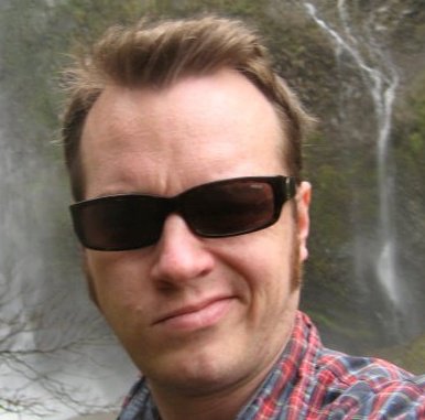The Smirk himself, in some sort of pastoral setting.