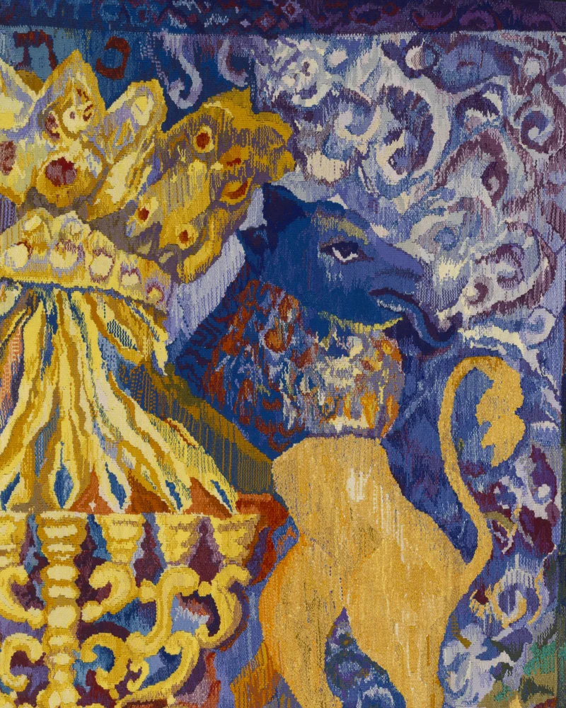 Yizkor tapestry, detail
