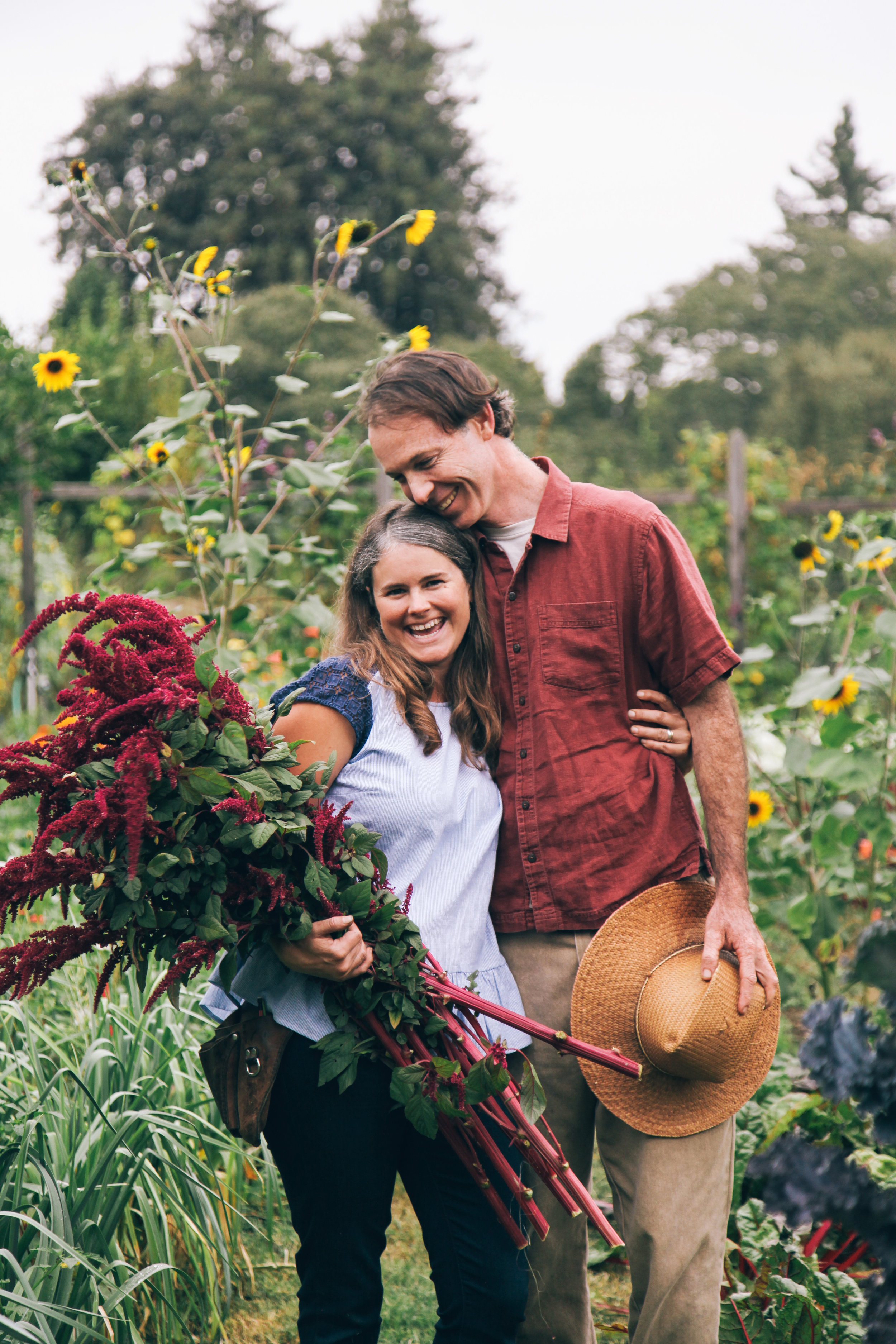 Daniele and Jeremy Strawn. Photographed by Amy Dickerson .