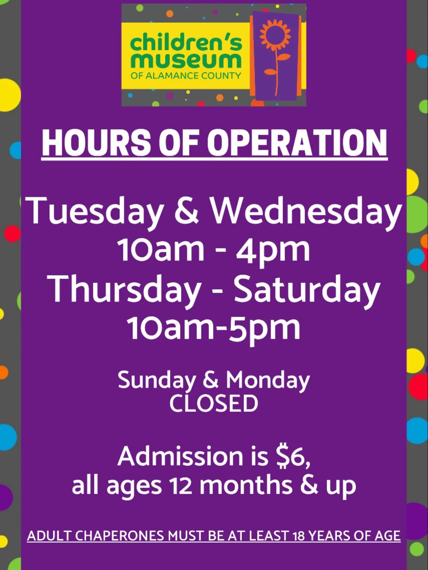 We&rsquo;ve updated our hours of operation, we are now open until 5pm Thursday-Saturday and until 4pm on Tuesdays and Wednesdays!