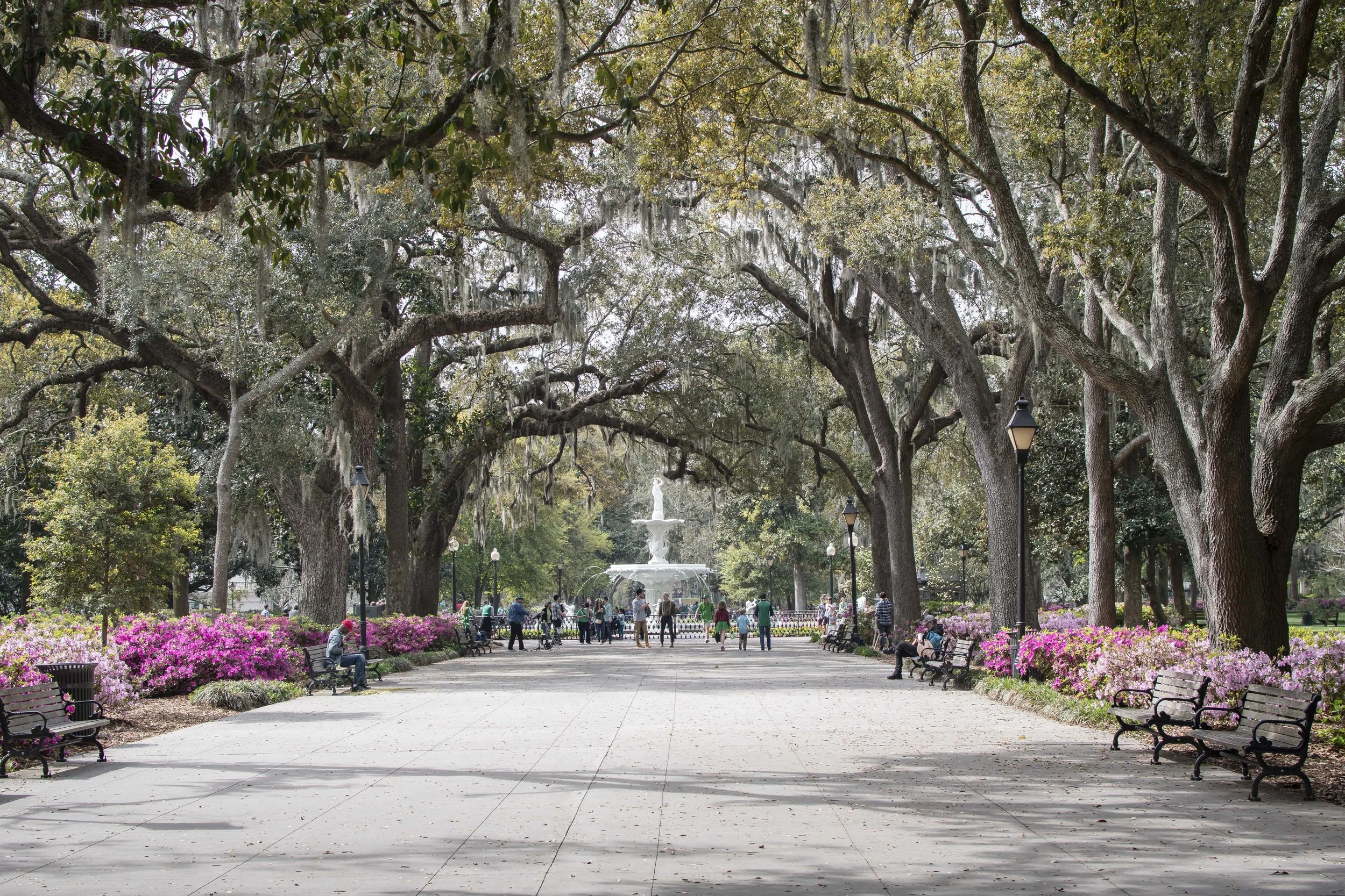 Forsyth Park. Simply beautiful!