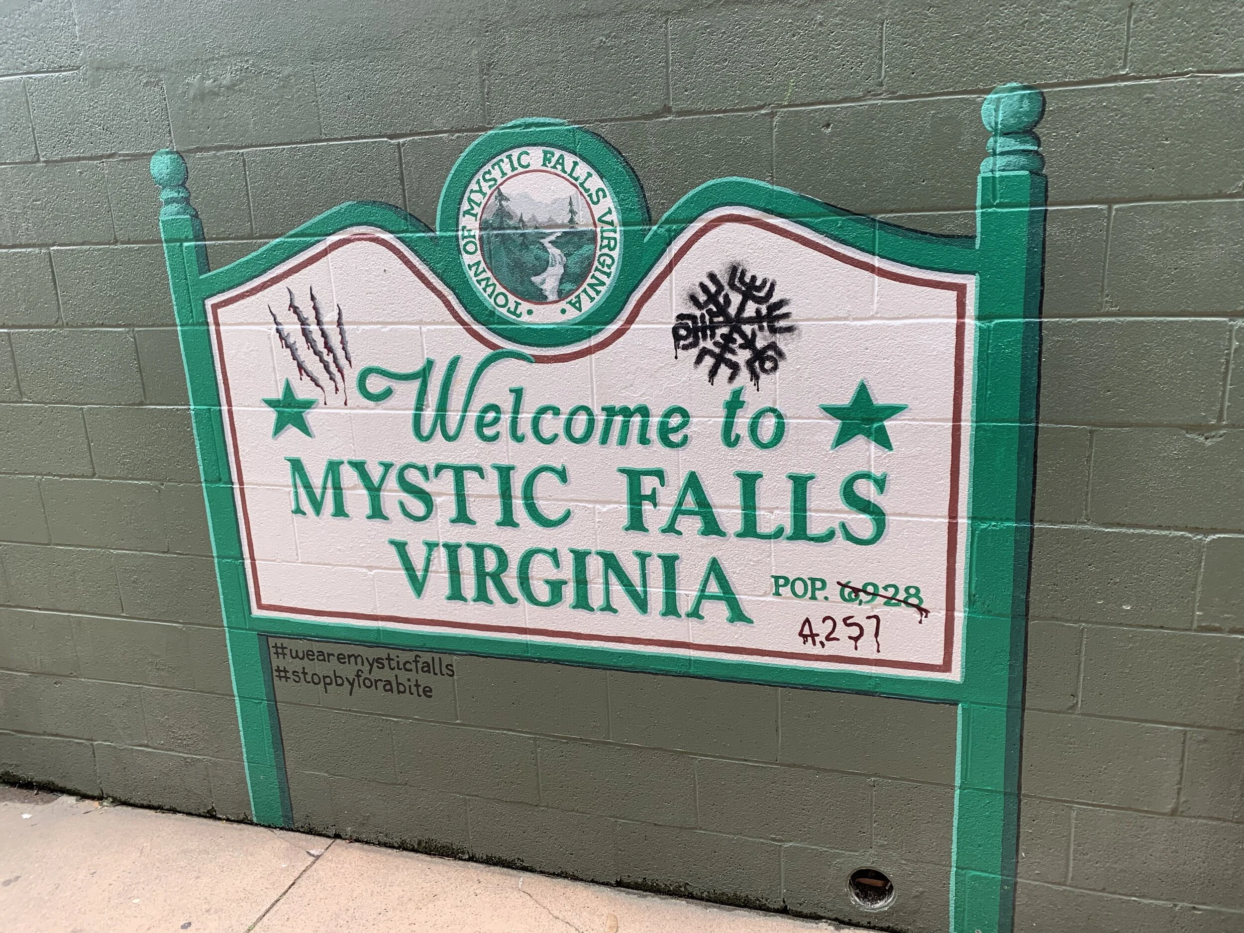 photo Welcome To Mystic Falls Sign visit the real mystic falls yanitza