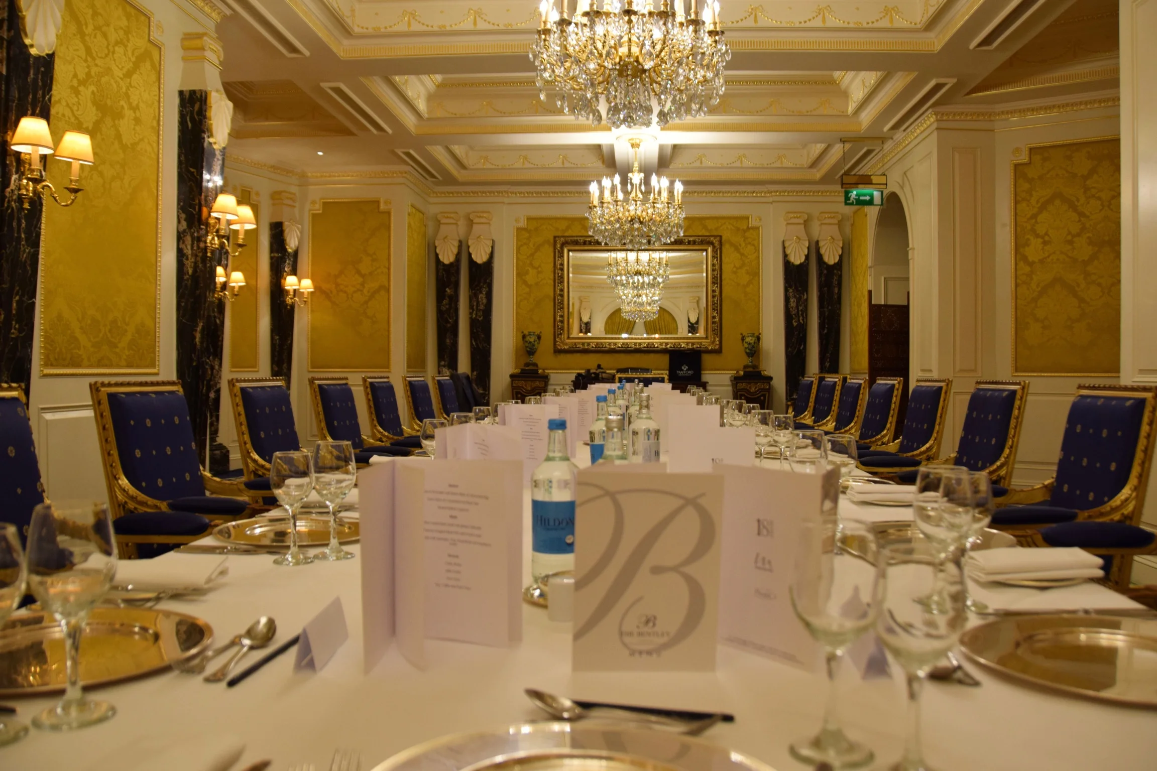 The 1880 Room at the Bentley Hotel, Kensington