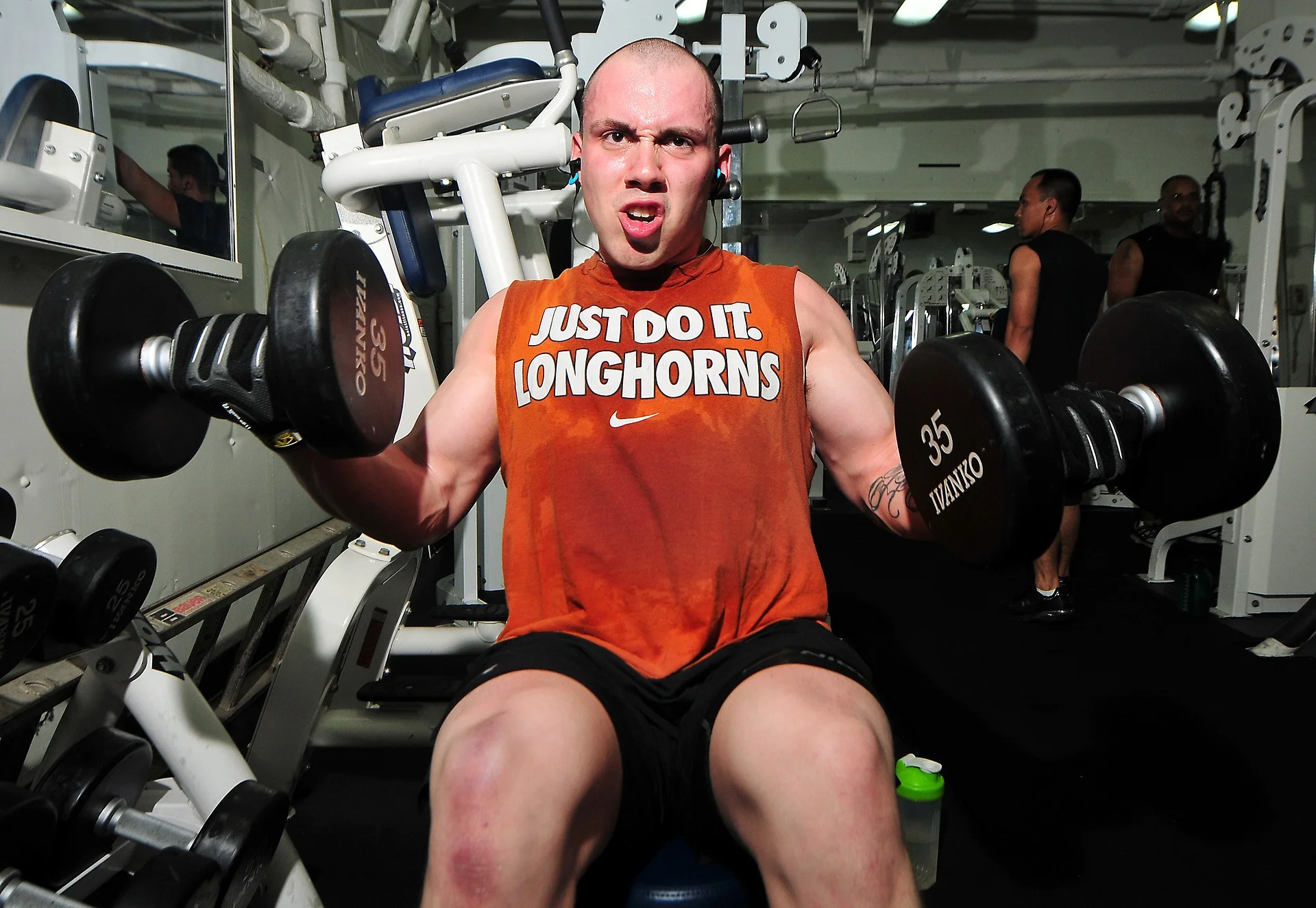 Do everyone a favor and keep the constipation faces to a minimum. 