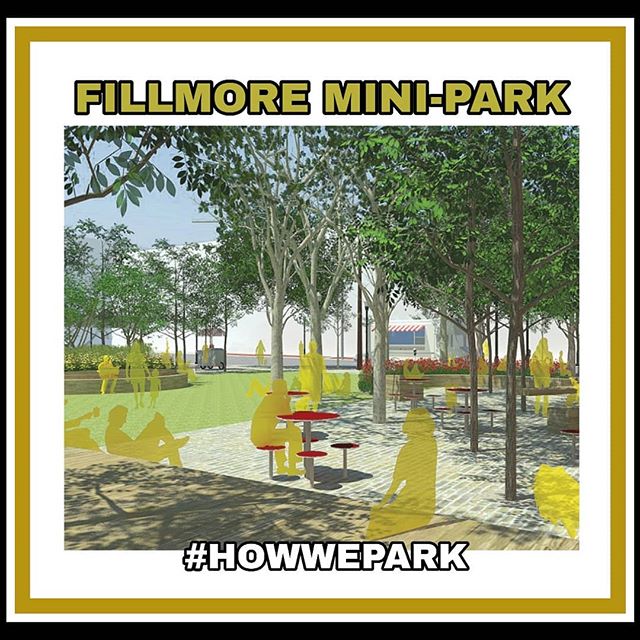 The #NCLF is very happy & excited to collaberate with the San Francisco Park & Rec on the remodeling & renaming of the Fillmore Mini Park