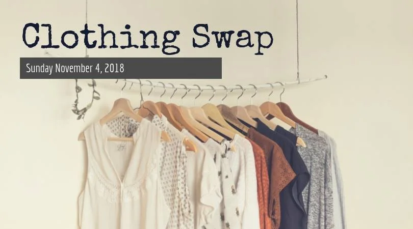 November 4 - Clothing Swap