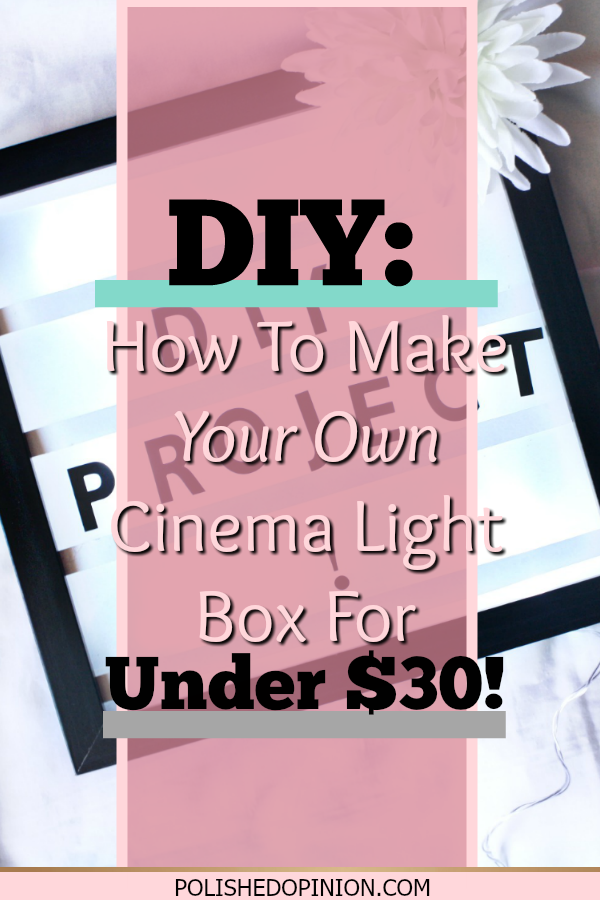 How I Made My Own Light Box