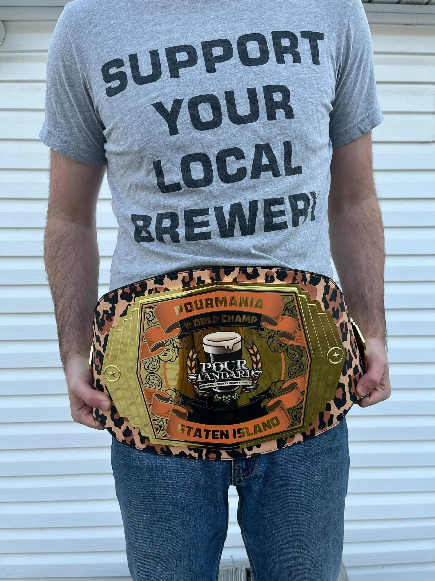 Pourmania is this Saturday! New for this year: Pourmania is a competition! You will be able to vote for the best homebrew featured at Pourmania this year. The winner will be the proud owner of this prized belt. Make sure you get your tickets and come