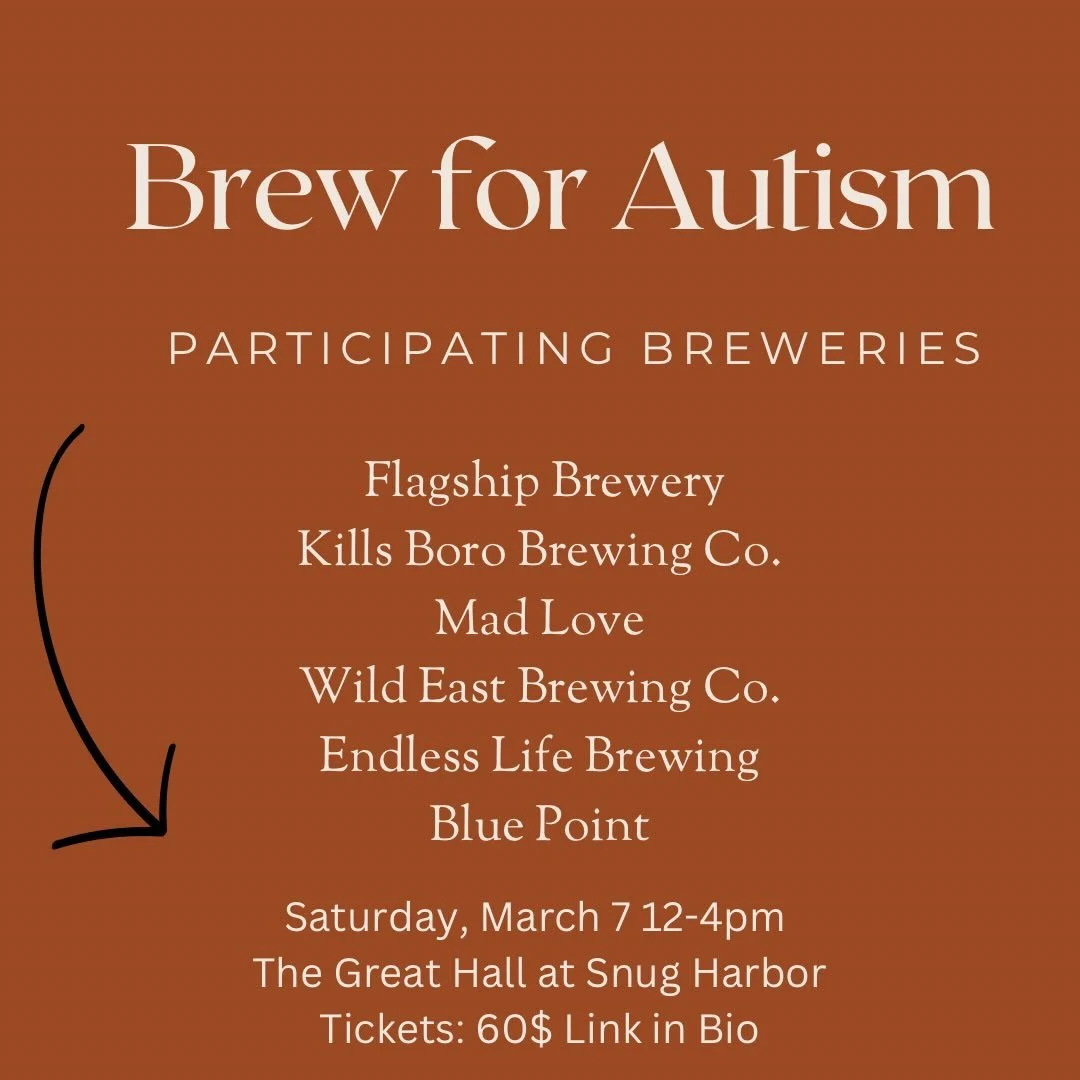 Swipe to see Brew 4 Autism 2026 Participating Professional Breweries and Restaurants.

Tickets are still on sale! Come join us tomorrow 🍻