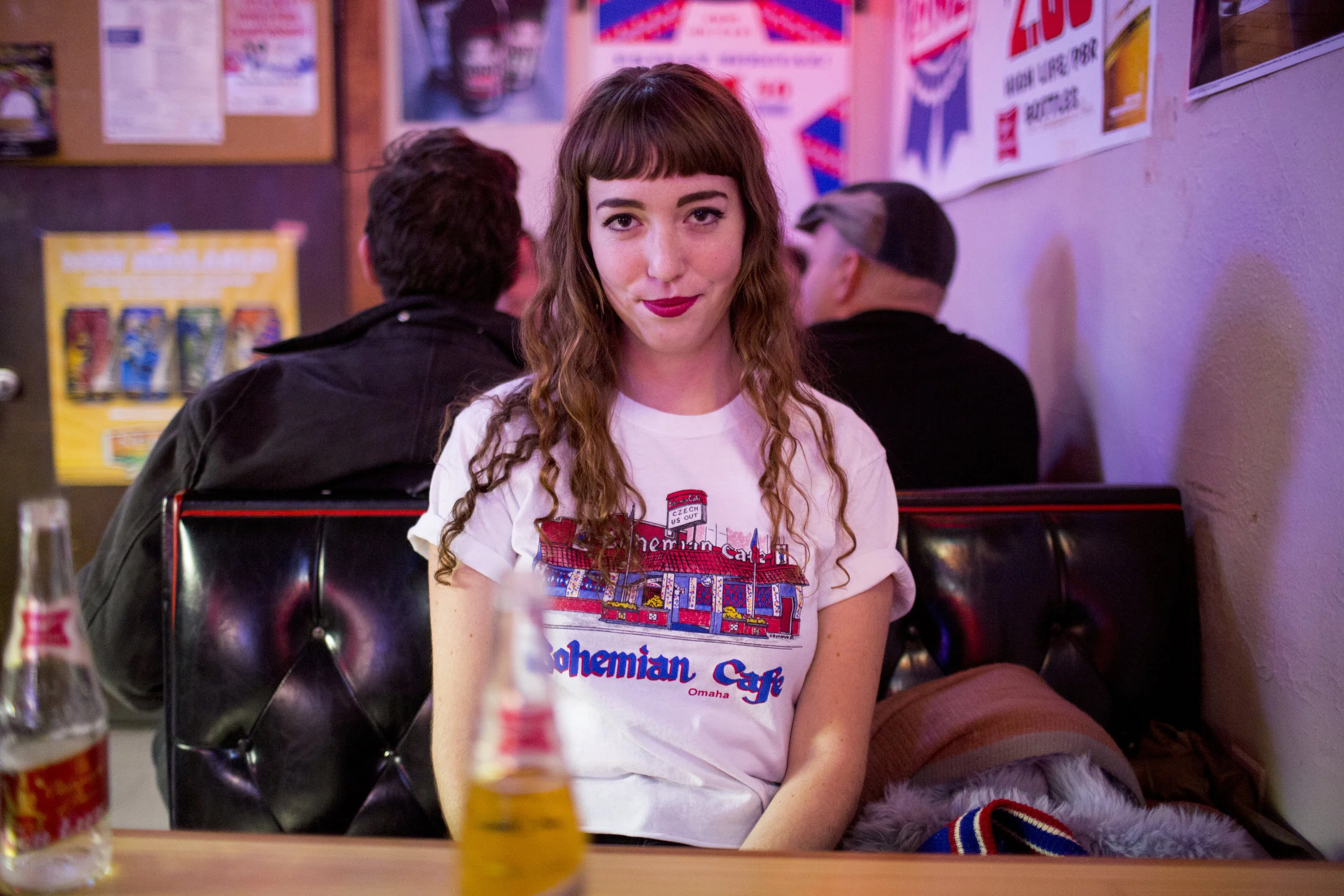  Brianna Soukup at O'Rourke's Tavern in Lincoln, Nebraska. 