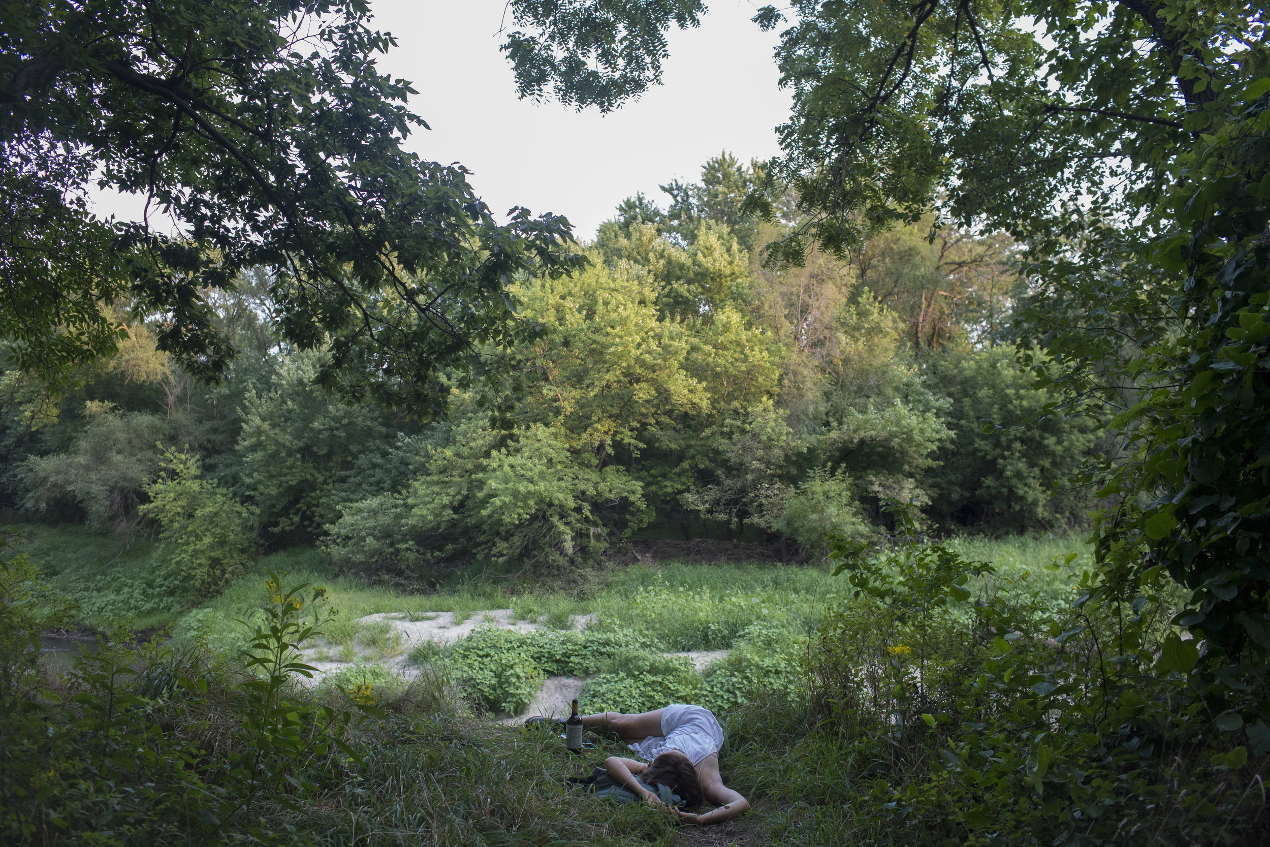  Madeline Cass at Wilderness Park in Lincoln, Nebraska. 