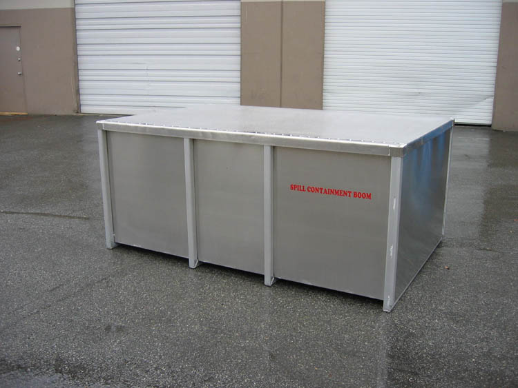 Aluminium Boom Storage Container