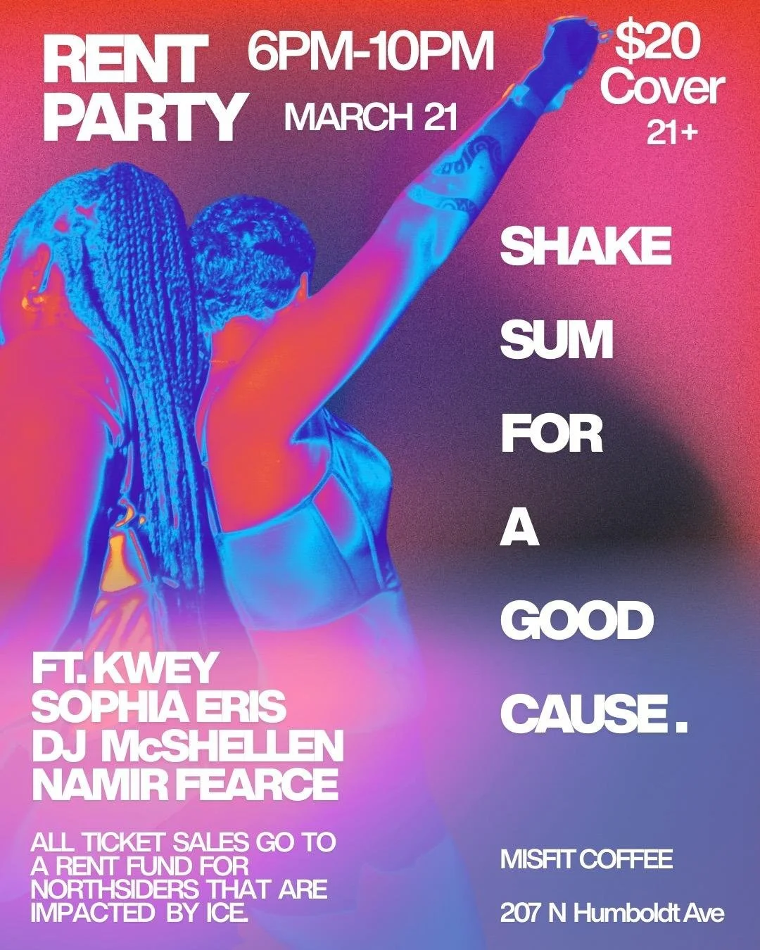 Shake Sum for A Good Cause: Rent Party 