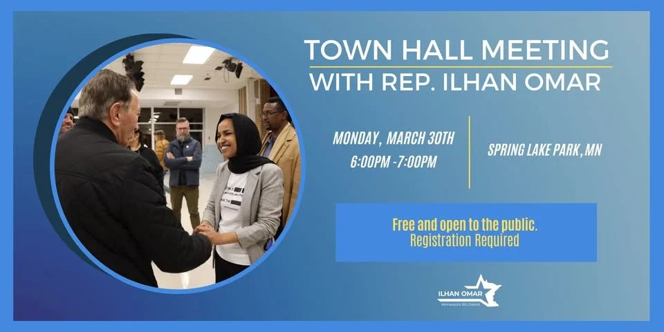 Town Hall with Congresswoman Omar