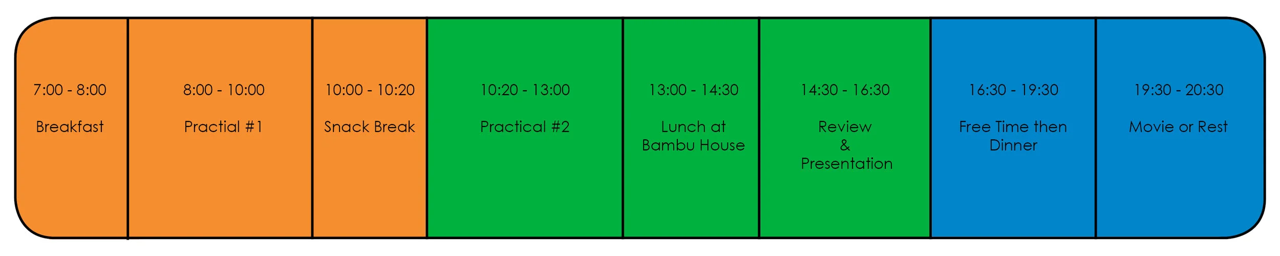 Natural Building Schedule