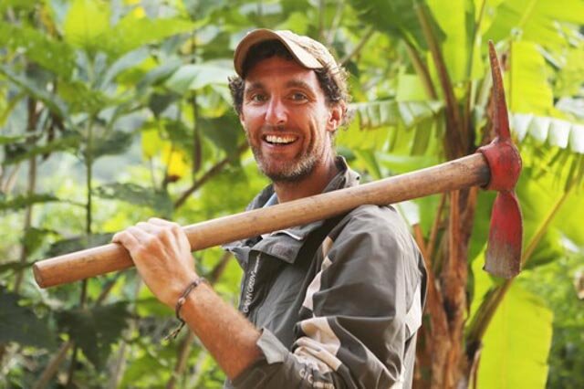 Neal Hegarty, lead facilitator, Foundations of Regenerative Design, a 2 week course in Permaculture and Natural Building with Atitlan Organics in Tzununa, Lake Atitlan, Guatemala, 2019 2020 2021