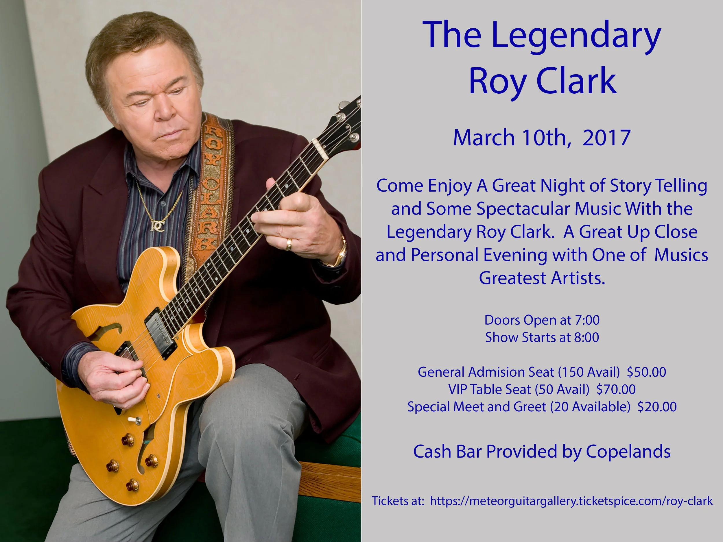 Roy Clark Live at The Meteor