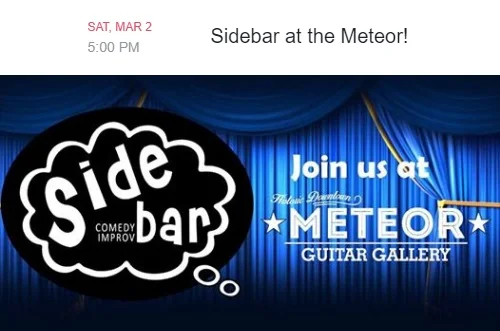 Sidebar Improv March
