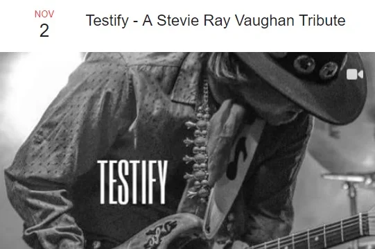 Testify - A Stevie Ray Vaughan Tribute