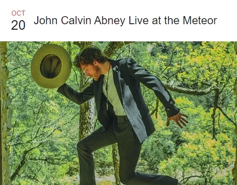 John Calvin Abney Live at the Meteor