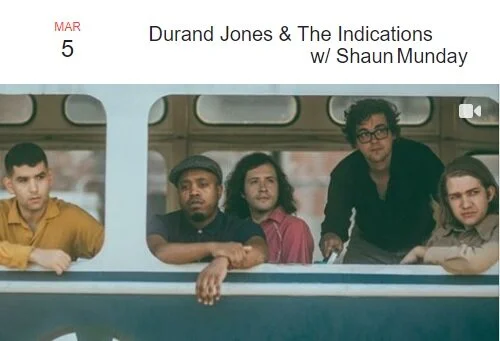 Durand Jones &amp; The Indications w/Shaun Munday